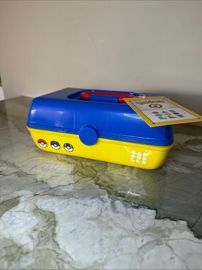 NWT Pokemon x Target blue and yellow Caboodles case